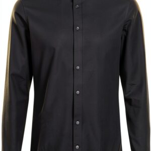 Chemise Seidensticker Soie Infroissable Homme Noir Blanc-0