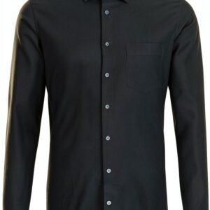 Chemise homme Seidensticker coton slim fit vert facile-0