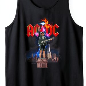 Débardeur AC/DC F4nt4stic Homme Léger Coupe Classique-0