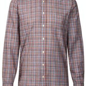 Chemise Homme Seidensticker Marron Coton Infroissable-0