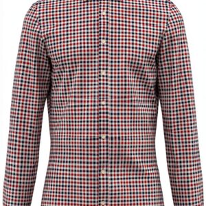 Chemise homme Seidensticker coton rose coupe moulante-0