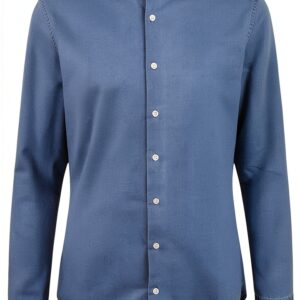 Chemise homme Seidensticker coton slim bleu taille 47-0